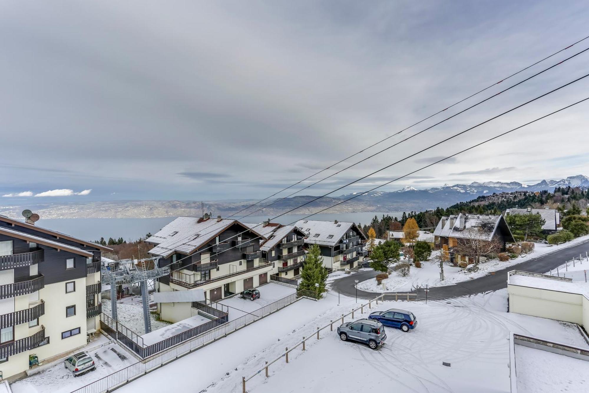 Appartement Cosy Avec Vue Sur Le Lac A Thollon Les Memises 35M² Zewnętrze zdjęcie